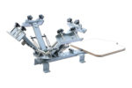 MK-T411A 4 Color 1 Station Desktop Screen Printing Machine | Screen Printing Machine Manufacturer