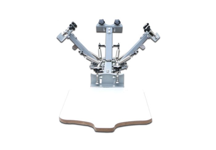MK-T411A 4 Color 1 Station Desktop Screen Printing Machine | Screen Printing Machine Manufacturer