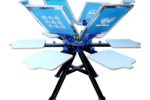 MK-F662A floor type 6 color 6 station double wheel screen printing machine | Screen Printing Machine Manufacturer