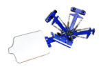 MK-T411B 4 color 1 station desktop screen printing machine | Screen Printing Machine Manufacturer