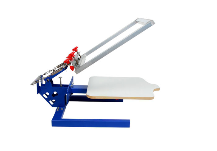  Single Color Screen Printing Machine