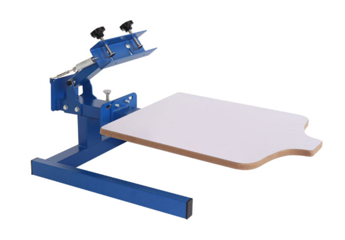 MK101-M 1 color 1 Station Screen Printing Machine | Screen Printing Machine Manufacturer