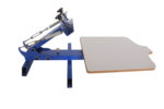 MK101-S Simple 1 color 1 station screen printer | Screen Printing Machine Manufacturer