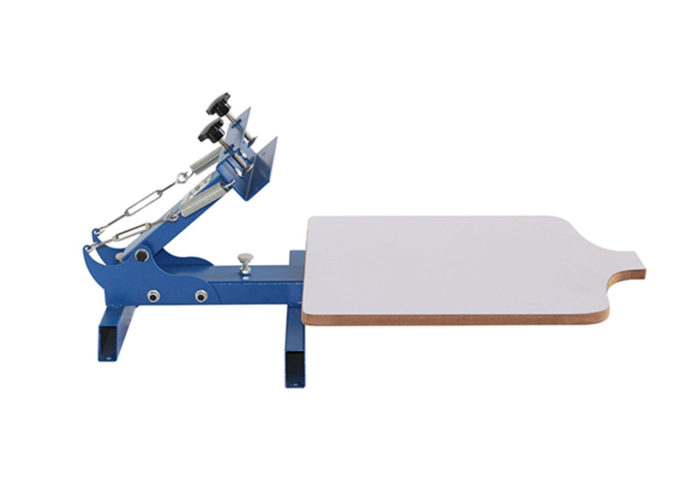 MK101-S Simple 1 color 1 station screen printer | Screen Printing Machine Manufacturer