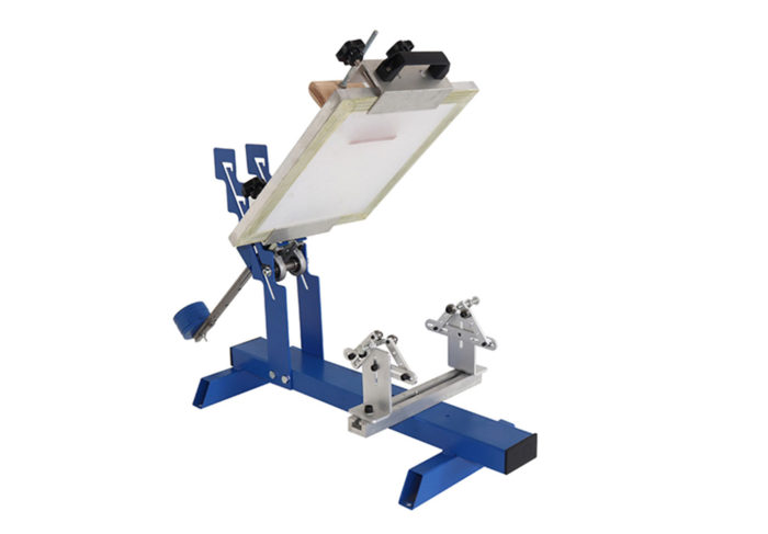 MK201-M simple manual cylindrical round silk screen printer | Screen Printing Machine Manufacturer
