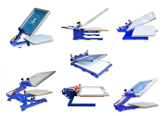  Single Color Screen Printing Machine