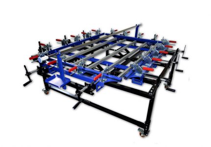 MK-1215-24N Clamp Type Manual Screen Stretcher