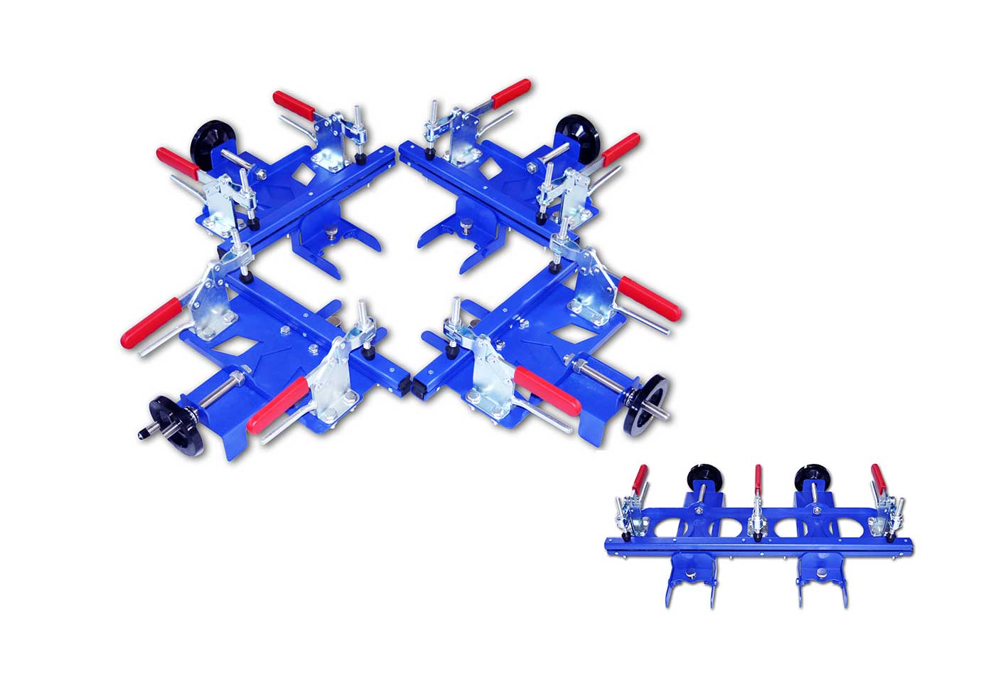 MK-MS30-40-50-60 Any Combined of Manual Screen Stretcher | Screen Printing Machine Manufacturer
