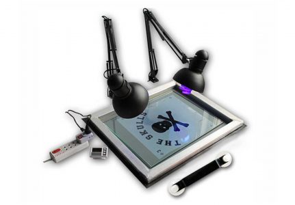 MK-110 Simple UV Exposure unit with Dual Lamps