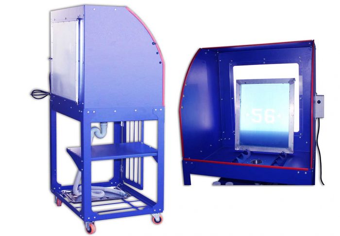 MK-FWT Stand Type Washout Tank with LED light | Screen Printing Machine Manufacturer