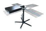 MK-F40404 -110V- 1600W(220) four platform floor type rotary dryer | Screen Printing Machine Manufacturer