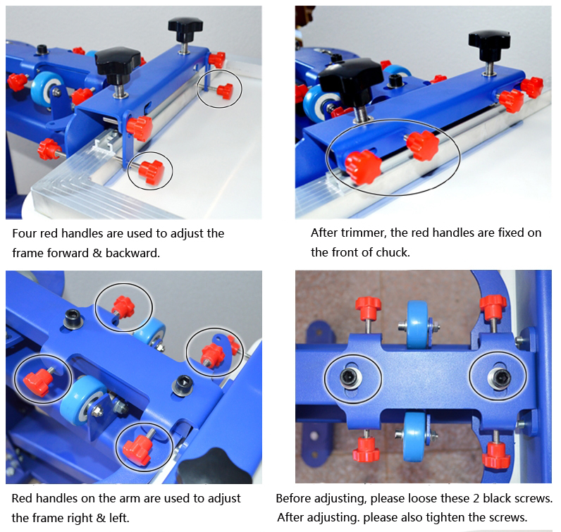 8 Color 8 Station Precise Matching Color Screen Printer