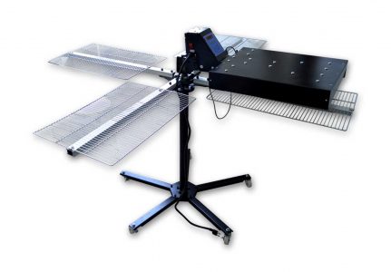 MK-FUCF40404-1600W Photoeletric control rotary four platform carbon fiber dryer
