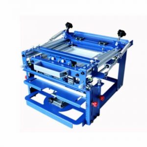 Manual Cylinder Curved Screen Printing Press for Cup / Mug / Bottle