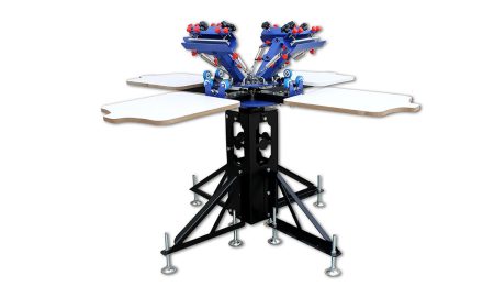 Get Professional Results with a 4 Color Silk Screen Printing Machine