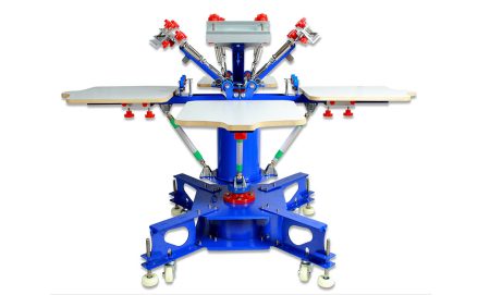Upgrade to a Micro Adjustable 4 Color 4 Station Screen Printer for Perfect Prints