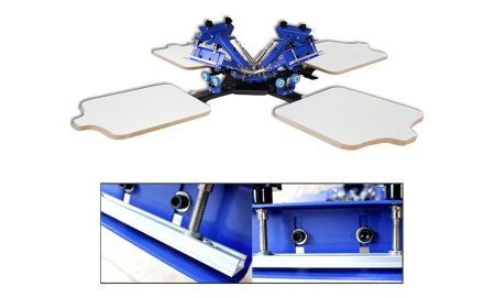 Choosing the Right 4 Color 4 Station Screen Printing Machine for Your Business