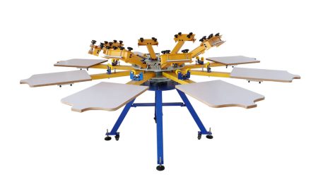 Sale: Professional 8-Color Silk Screen Press at an Unbeatable Price