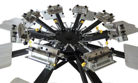 Versatile 6 Colour Screen Printing Machine for Full Color Prints