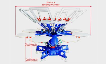 Four Colour Screen Printing Machine Built for Speed and Versatility
