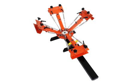 4 Color 1 Station Screen Printing Machine – Efficient DIY Screen Printing Solution